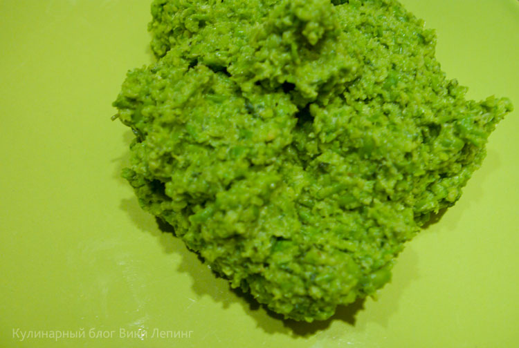 Пюре из зеленого горошка с мятой пошаговый рецепт с фото. Кулинарный блог Вики Лепинг