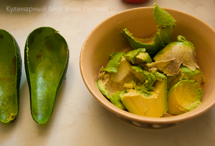Гуакамоле соус из авокадо. Пошаговый рецепт с фото