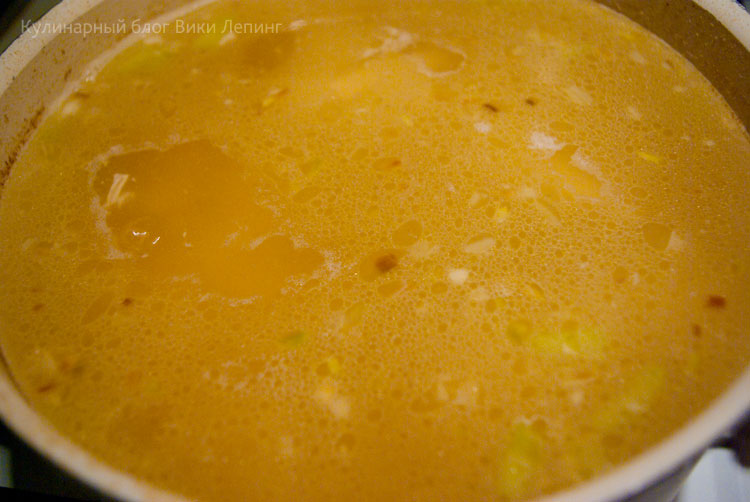 вьетнамский куриный суп миен га