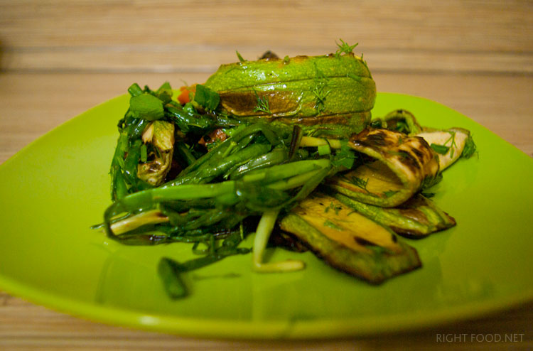 овощи на мангале салат из овощей-гриль