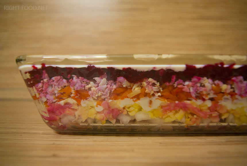 Салат сельдь под шубой: пошаговый рецепт с фото к Новому Году! Кулинарный блог Вики Лепинг