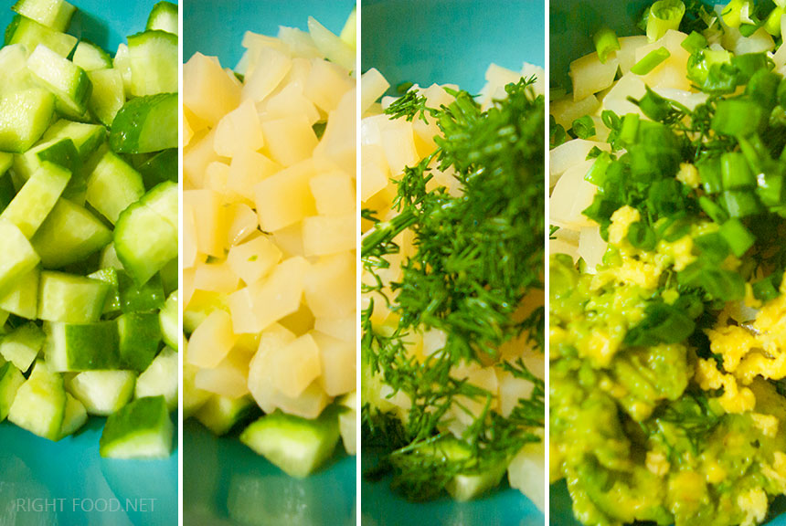 Вкусный салат с кальмарами, огурцом и авокадо: рецепт с фото пошаговый на Новый Год! Кулинарный блог Вики Лепинг