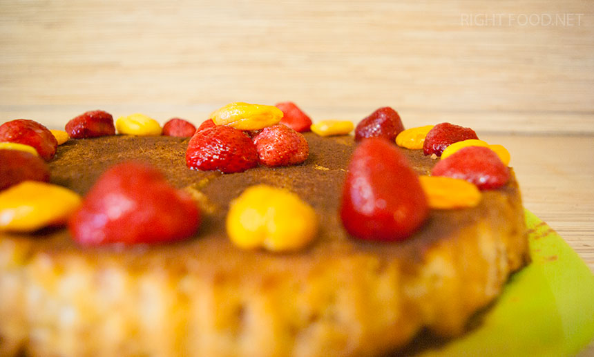 Торт Манник на кефире с яблоками: пошаговый рецепт с фото десерта на Новый Год! Кулинарный блог Вики Лепинг