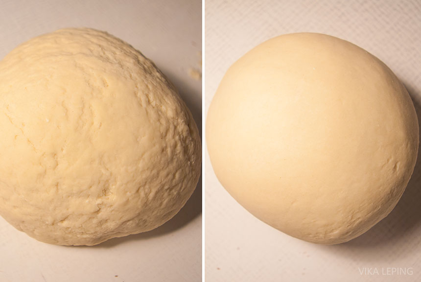 Заварное тесто для вареников и пельменей: пошаговый рецепт с фото