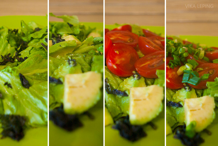 Овощной салат с авокадо и помидорами Черри: рецепт средиземноморской кухни