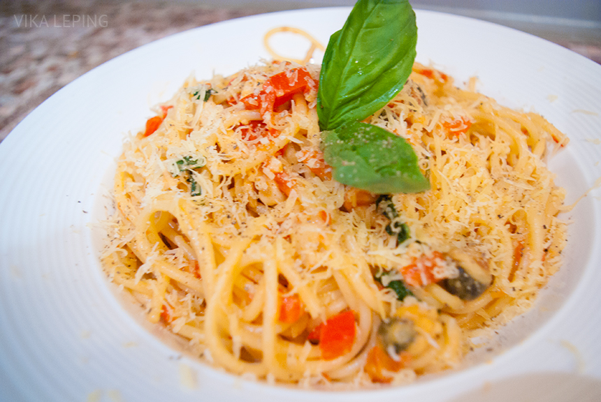 Паста с морепродуктами в сливочном соусе: рецепт итальянской кухни