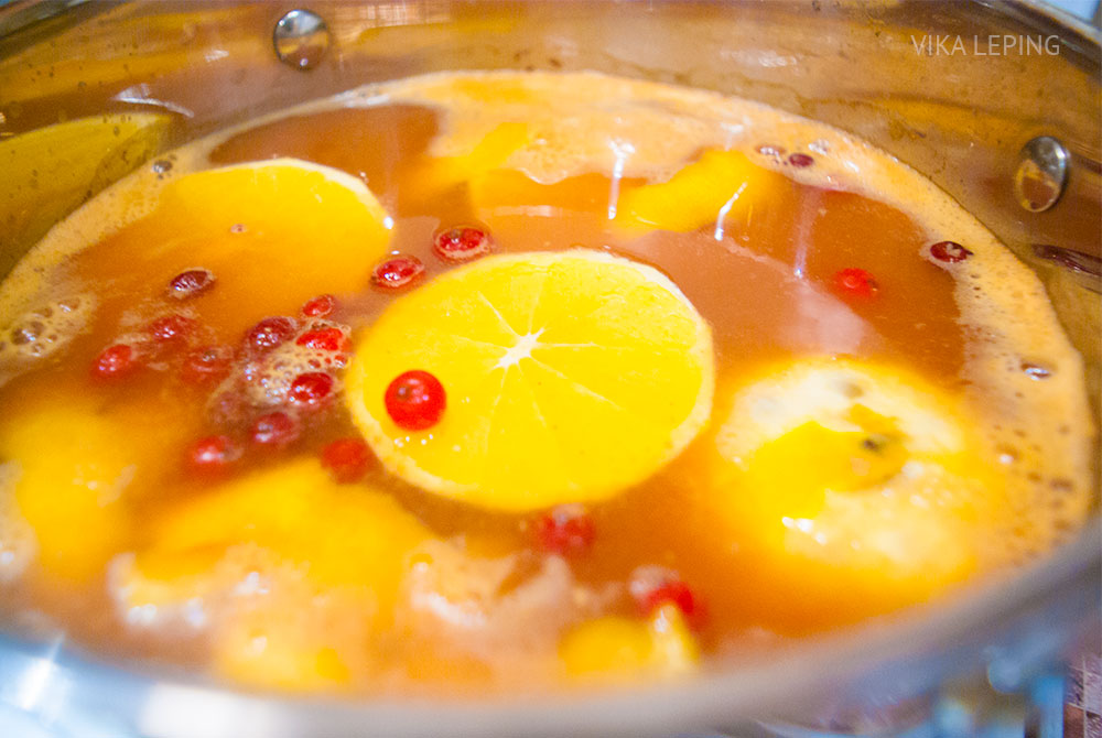 Апельсиново-клюквенный Пунш: рецепт на Новый Год!