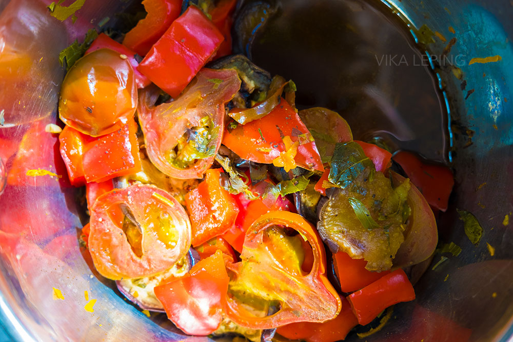 Овощное Соте из баклажанов | Видео-рецепт с фото