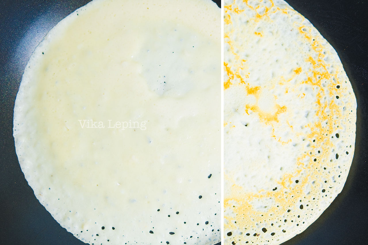 Безглютеновые блины на рисовой муке + Начинка! | Рецепт с фото
