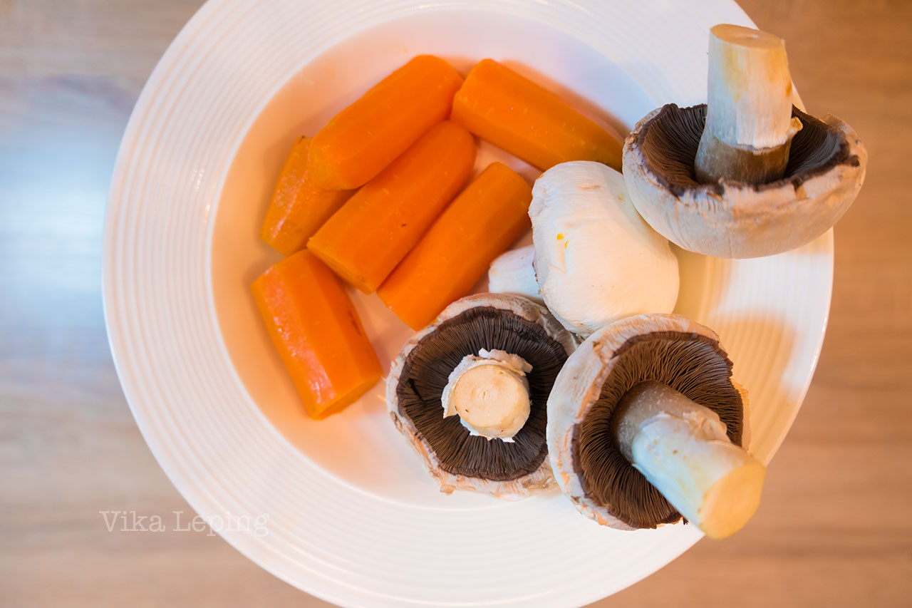 Вегетарианский холодец из грибов и овощей - постное заливное | Рецепт с фото и видео