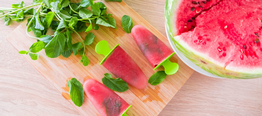 Сорбет или фруктовое мороженое из арбуза — рецепт уходящего лета