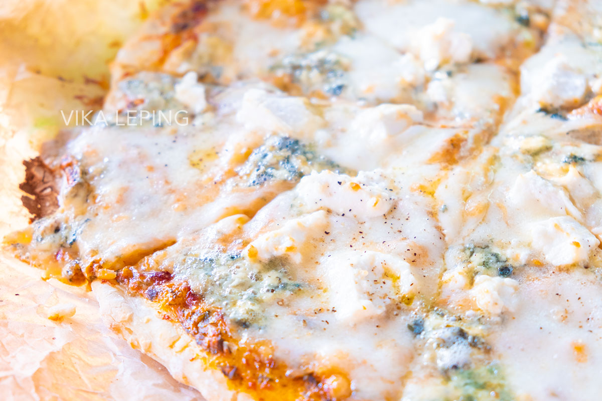 Пицца Четыре сыра, рецепт с фото пошаговый