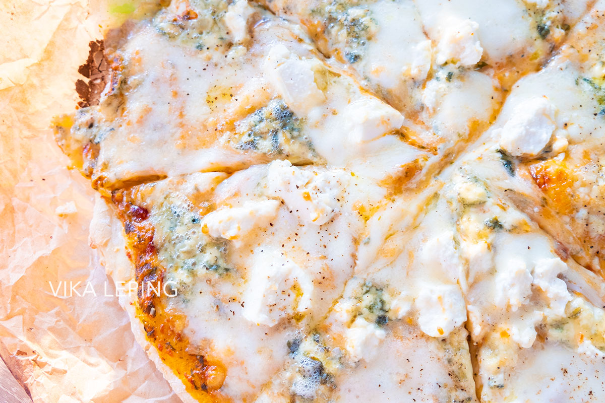 Пицца Четыре сыра, рецепт с фото пошаговый